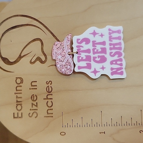 Nashville Cowgirl Earrings - Picture 3 of 6